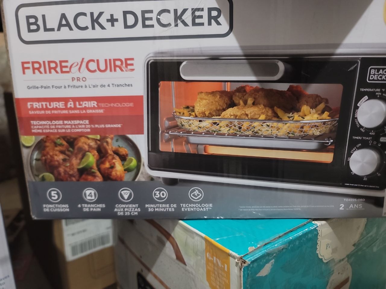 Black + Decker Crisp ‘N Bake Air Fryer Toaster Oven (4 Slice)