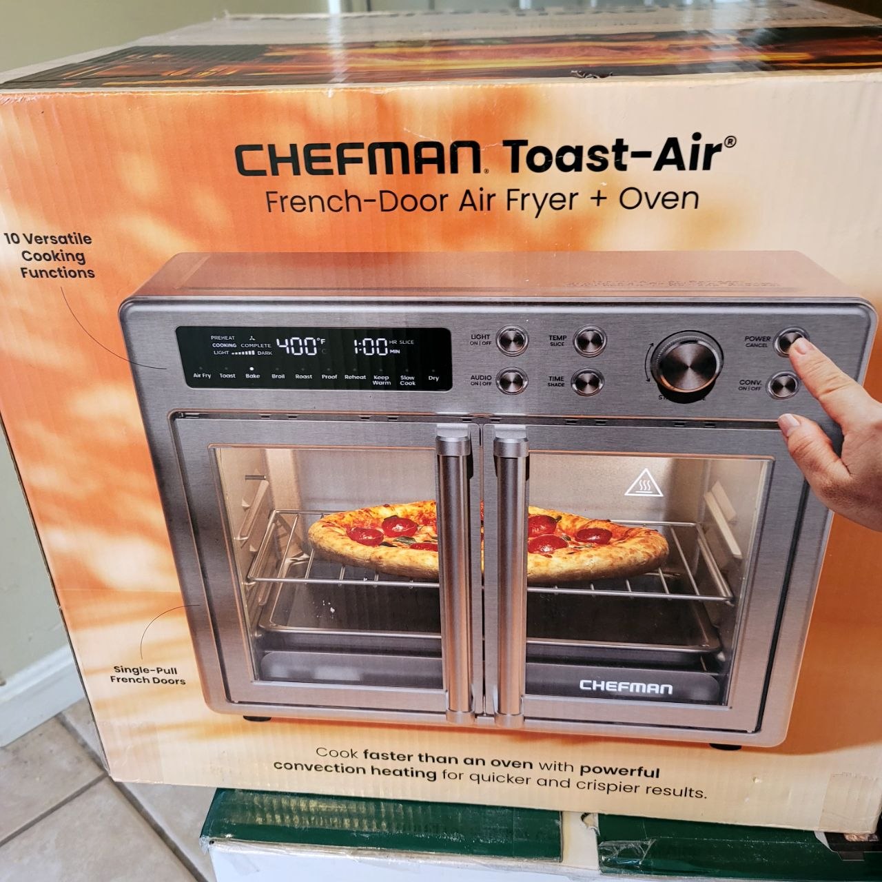 Chefman Toast-Air French Door Air Fryer Oven