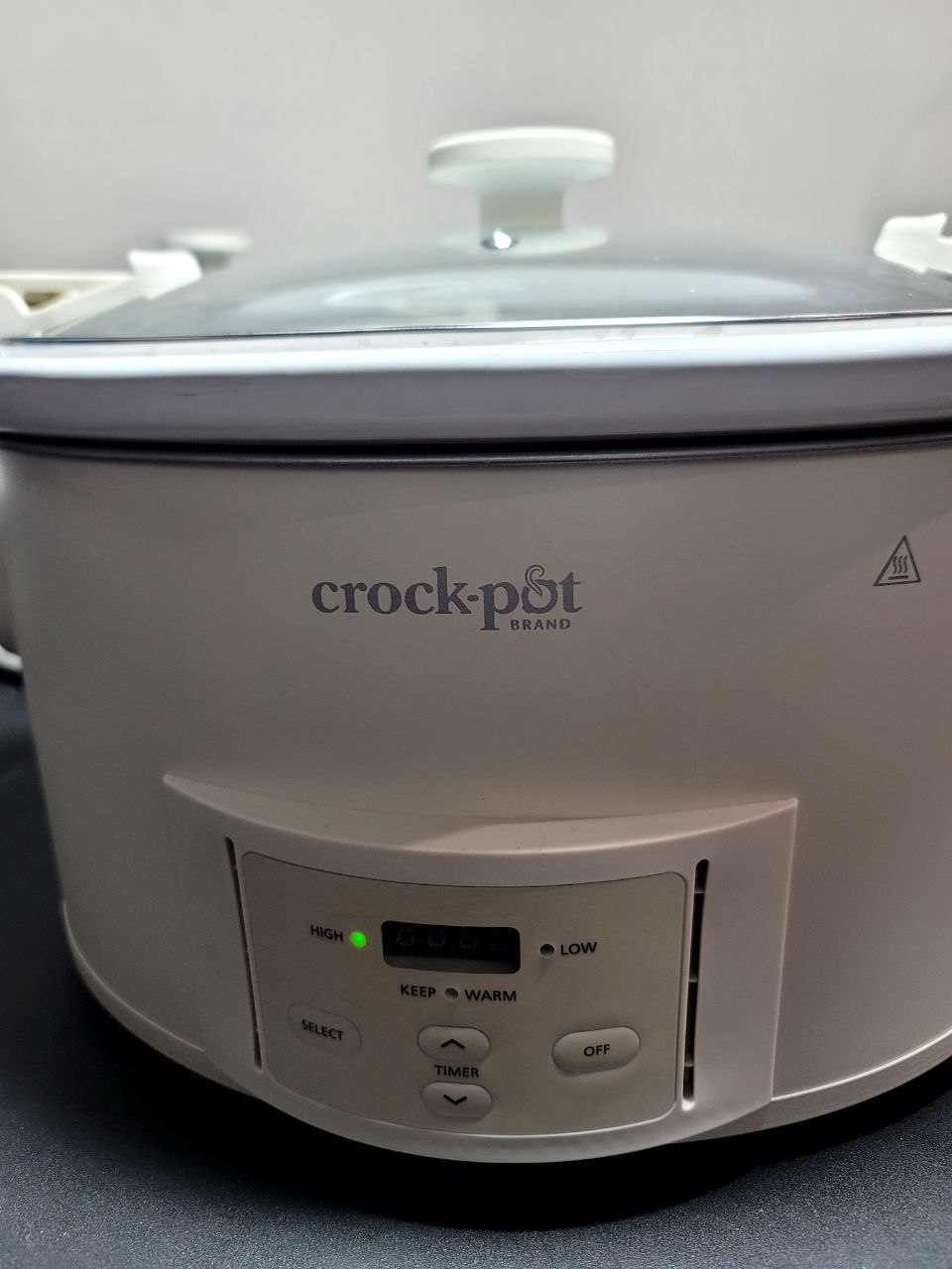 Crockpot Slow Cooker 7 Qt (White)